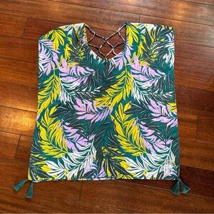 Palisades Beach Club Swim Vacation Cover Up Bamboo XS/S